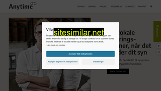 Top websites like tidensbrille.dk and competitors