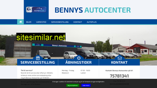 bennys-autocenter.dk alternative sites