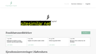 copenhagencapital.dk alternative sites