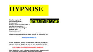 100 similar websites hypnose-sophrologie-et-conscience.com and competitors