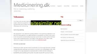 medicinering.dk alternative sites