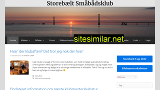 storebaelt-smaabaadsklub.dk alternative sites