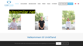 Top 100 similar websites uniktand.dk and