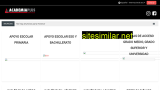 academiaplusvirtual.es alternative sites