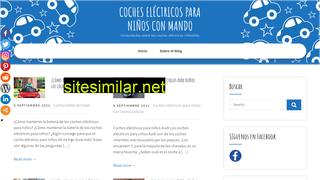 cocheselectricosparaninosconmando.es alternative sites