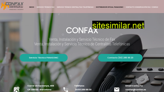confax.es alternative sites
