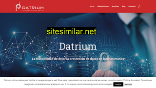 datriumprotecciondedatos.es alternative sites