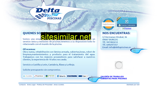 deltapiscinas.es alternative sites