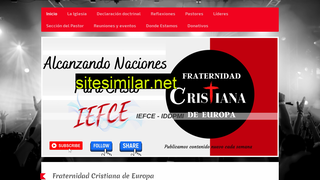 fraternidadcristiana.es alternative sites
