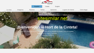 hortdelacinteta.es alternative sites