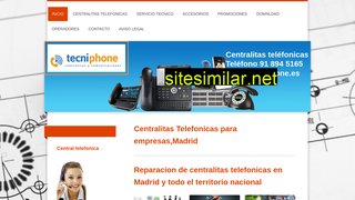 reparaciondecentralitastelefonicas.es alternative sites