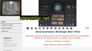restaurantebodegaflor.es alternative sites