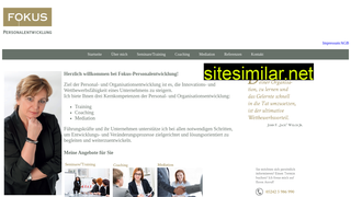 fokus-personalentwicklung.eu alternative sites