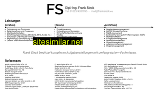 franksieck.eu alternative sites