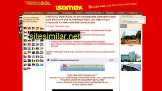 isomax-terrasol.eu alternative sites