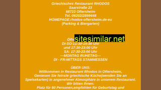 rhodos-oftersheim.eu alternative sites