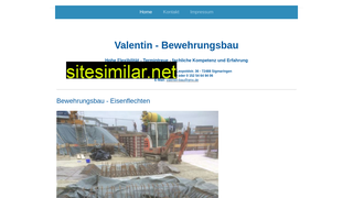 valentin-bau.eu alternative sites