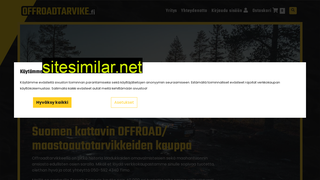 offroadtarvike.fi alternative sites