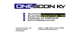 onescon.fi alternative sites