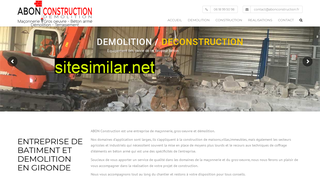 abonconstruction.fr alternative sites