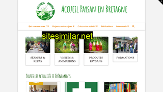 accueil-paysan-en-bretagne.fr alternative sites