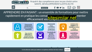actis-formation.fr alternative sites