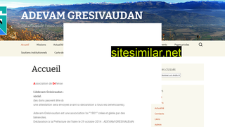 adevam-gresivaudan.fr alternative sites
