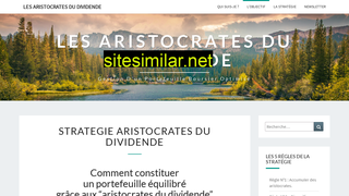 aristocrates-du-dividende.fr alternative sites