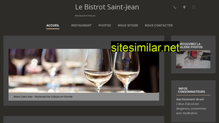 bistrot-saintjean-bazas.fr alternative sites