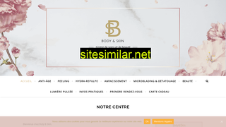 bodyandskin.fr alternative sites