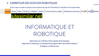 carrefour-sciences-robotiques.fr alternative sites