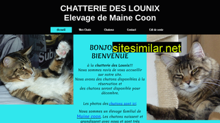 chatterie-des-lounix.fr alternative sites