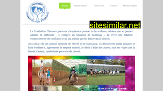 chevauxporteursdesperance.fr alternative sites