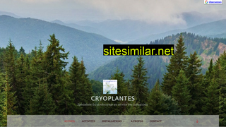 Cryoplantes similar sites