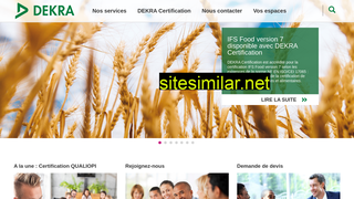 dekra-certification.fr alternative sites