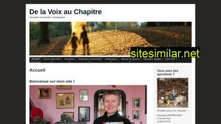 delavoixauchapitre.fr alternative sites