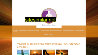 destinationyoga38.fr alternative sites