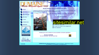 dumaine.fr alternative sites