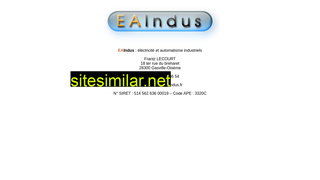 eaindus.fr alternative sites