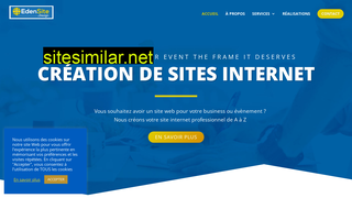 edensitedesign.fr alternative sites
