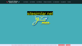 gelati-nino.fr alternative sites