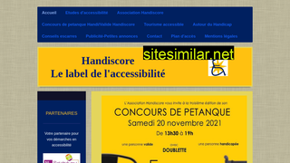 handiscore.fr alternative sites