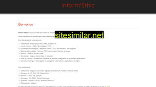 inform-ethic.fr alternative sites