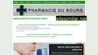 lapharmaciedubourglomme.fr alternative sites