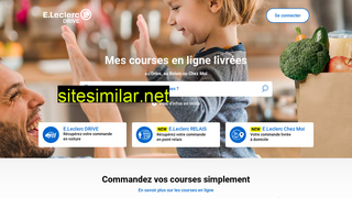 leclercdrive.fr alternative sites