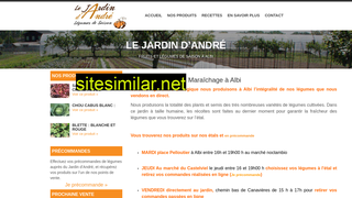lejardindandre.fr alternative sites