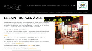 lesaintburger.fr alternative sites