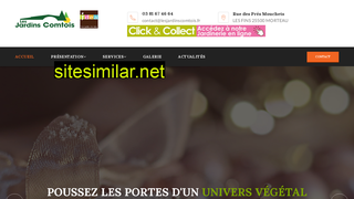 lesjardinscomtois.fr alternative sites