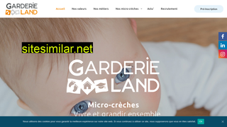 lesgarderieland.fr alternative sites
