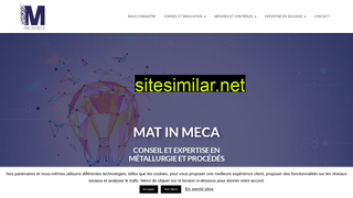 mat-in-meca.fr alternative sites